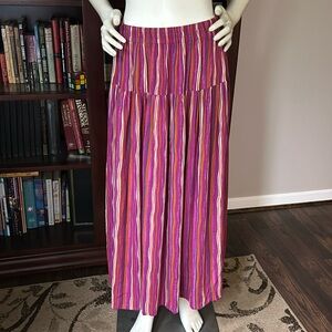 Pendleton Striped Maxi Skirt
